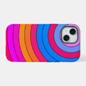 催眠（紫外線）iPhoneケース iPhone 15ケース (裏面横)