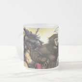 傭兵のマグ フロストグラスマグカップ (正面左)