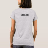 傲慢なクイーンズウィスパー – パワー&自信 Tシャツ (裏面)