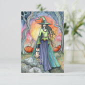 傲慢な魔女のハロウィン幻想芸術 カード (スタンド正面)