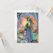 傲慢な魔女のハロウィン幻想芸術 カード (正面/裏面インサイチュ)