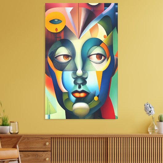 傲慢 キャンバスプリント (インサイチュ (リビング))