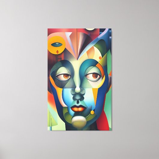 傲慢 キャンバスプリント (正面)