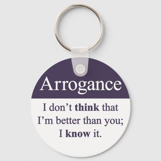 傲慢 キーホルダー (正面)