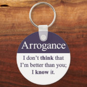 傲慢 キーホルダー (正面)