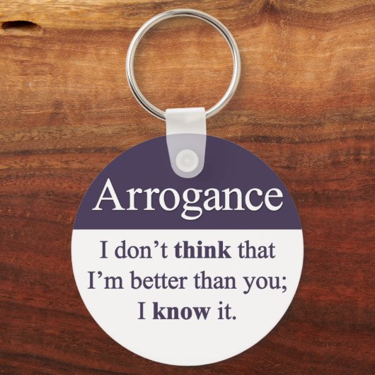 傲慢 キーホルダー (正面)