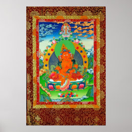 傳承黃財神LINEAGE YELLOW JAMBHALAポスター ポスター
