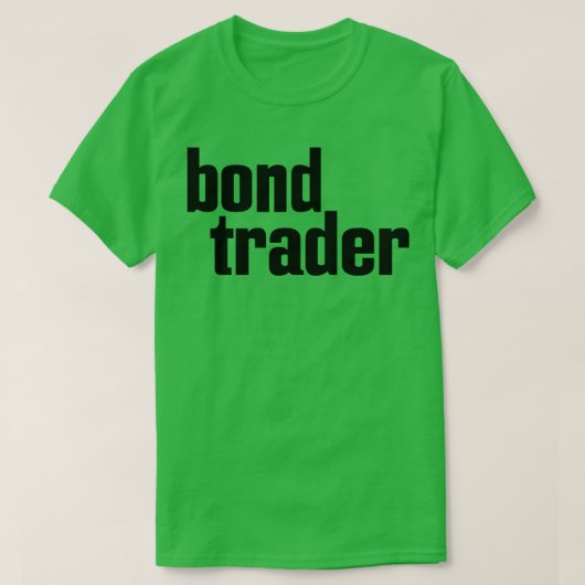 債券業者 Tシャツ (デザイン正面)