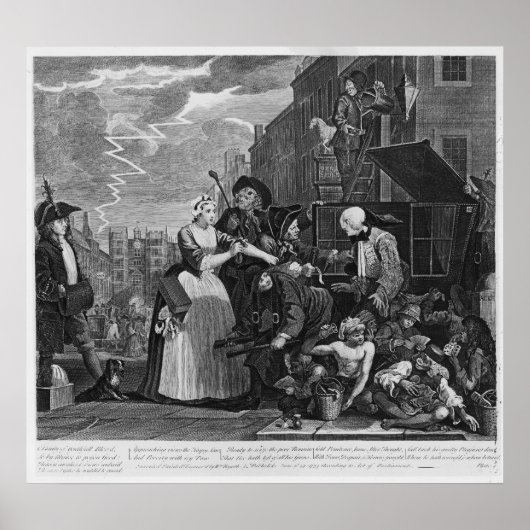 債務で逮捕される ポスター (正面)