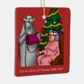 債務のおもしろい幽霊過去休日オーナメント セラミックオーナメント (右)