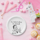 債務上限なし、デフォルトなし ペーパープレート (パーティー)