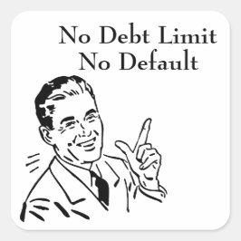 債務制限なし、デフォルトなし スクエアシール