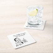 債務制限なし、デフォルトなし スクエアペーパーコースター (インサイチュ)