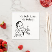 債務制限なし、デフォルトなし スタンダードカクテルナプキン (インサイチュ)