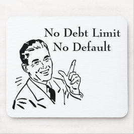 債務制限なし、デフォルトなし マウスパッド