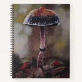 傷ついたキノコ ノートブック (正面)