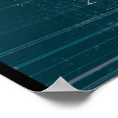 傷ついたデザイン ポスター (角)