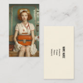 傷ついたナース 名刺 (正面/裏面)