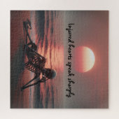 傷ついたハート話を鋭く | ジグソーパズル (横)