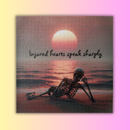 傷ついたハート話を鋭く | ジグソーパズル