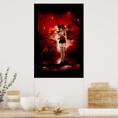 傷ついたハート ポスター (キッチン)