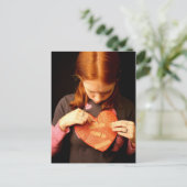 傷ついたハート ポストカード (スタンド正面)