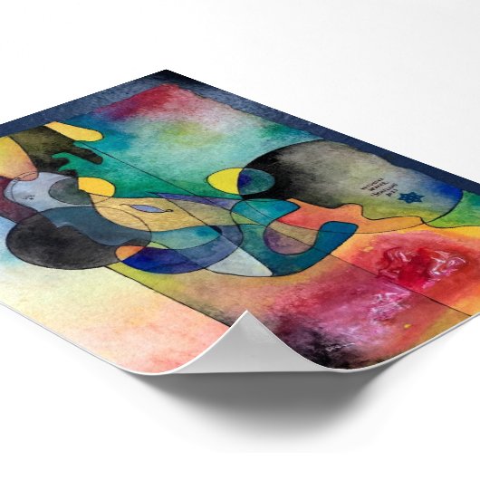 傷ついたヒーラーアートポスター ポスター (角)