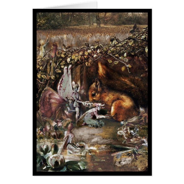 傷ついたリス (正面)