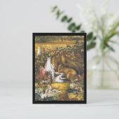 傷ついたリス ポストカード (スタンド正面)