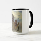 傷ついたワシ(Rosa Bonheur) マグカップ (正面右)