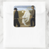 傷ついた天使 スクエアシール (バッグ)