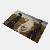 傷ついた天使（ヒューゴ・シンバーグ著） ドアマット (アングル)