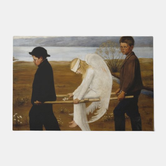 傷ついた天使（ヒューゴ・シンバーグ著） ドアマット (正面)