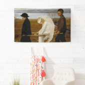 傷ついた天使（ヒューゴ・シンバーグ著） 横断幕 (インサイチュ)