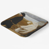 傷ついた天使 ペーパープレート (傾斜あり)