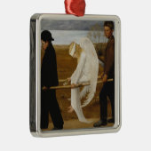 傷ついた天使 メタルオーナメント (右)