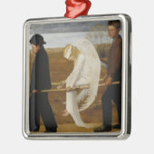 傷ついた天使 メタルオーナメント (左)