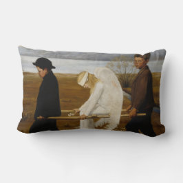 傷ついた天使 ランバークッション