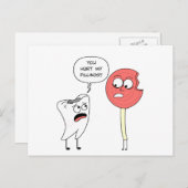 傷ついた感覚はがき ポストカード (正面/裏面)