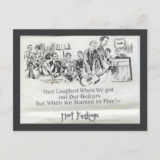 傷ついた感覚はがき ポストカード