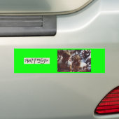 傷ついた感覚バンパーステッカー バンパーステッカー (車上)