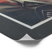 傷ついた感覚枠のポスター ポスター (角)