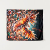 傷ついた鷹 タペストリー (正面(横))