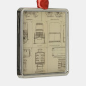 傷ついている病人の心配 メタルオーナメント (右)