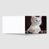 傷つきやすい白い子猫 ゲストブック (全面)