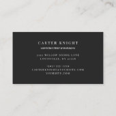 傷つき金属工業 名刺 (裏面)