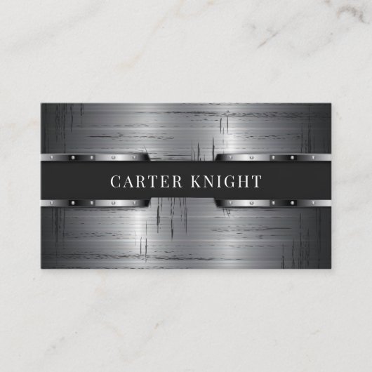 傷つき金属工業 名刺 (正面)