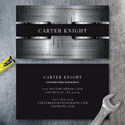 傷つき金属工業 名刺