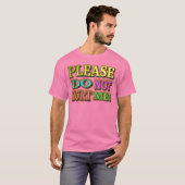 「傷つけないでくれ！」 かわいいデザイン。買今 Tシャツ (正面フル)