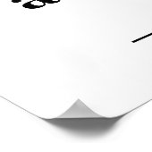 傷つけないように選択 – ストイック引用文 ポスター (角)